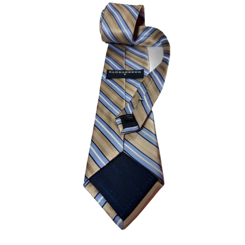 Saddlebred silk necktie